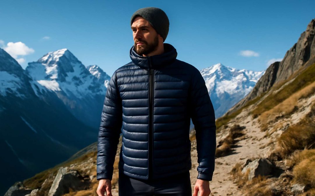 men's microlight alpine down jacket
