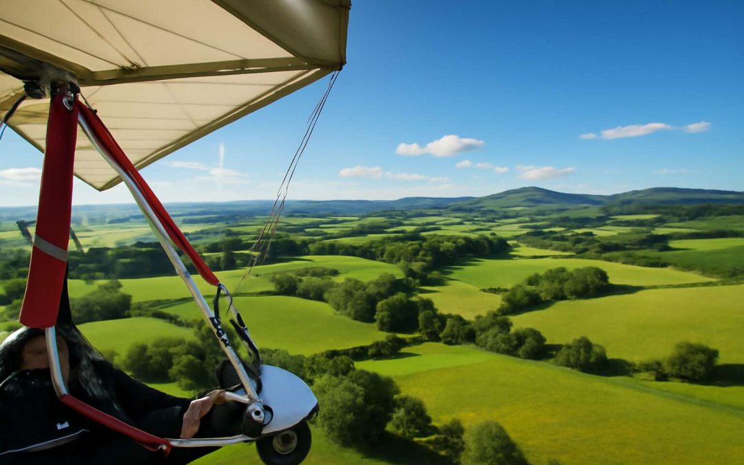 microlight flight east fortune