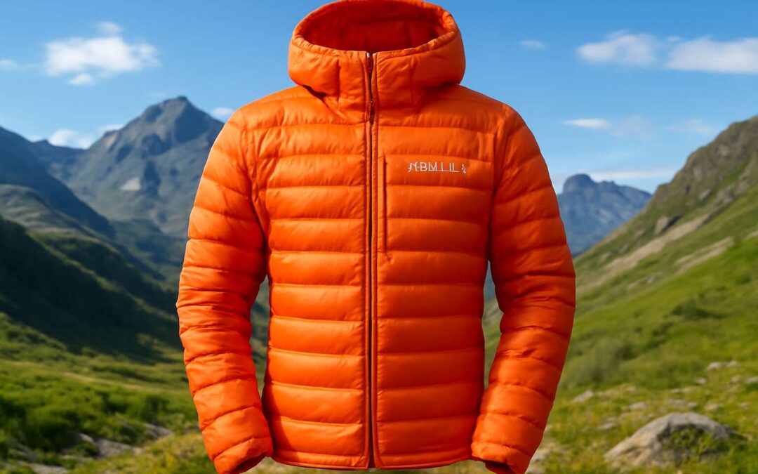 Illuminate Your Adventures with the Vibrant Flair of the Rab Microlight Orange Jacket