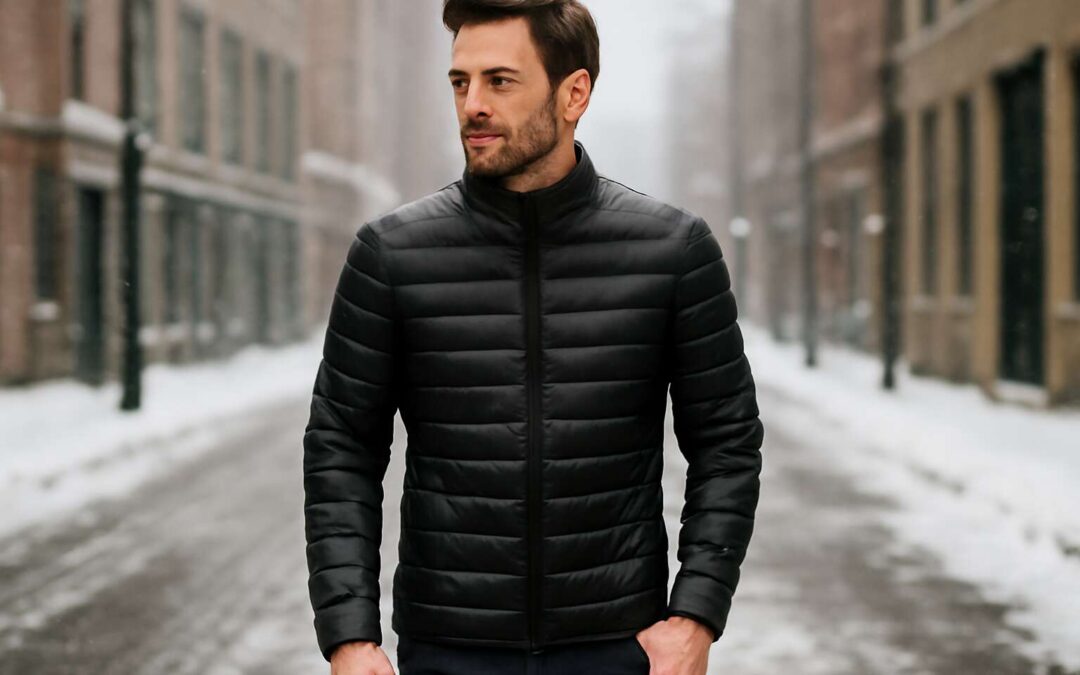 men's microlight down jacket