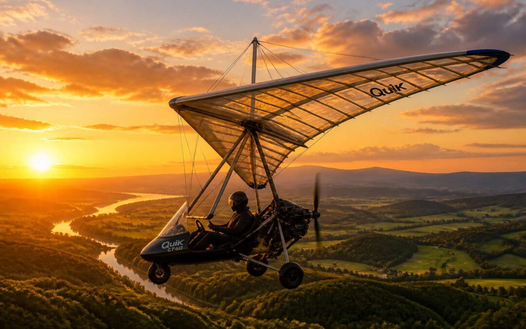 Know the microlight weight limit before you fly.